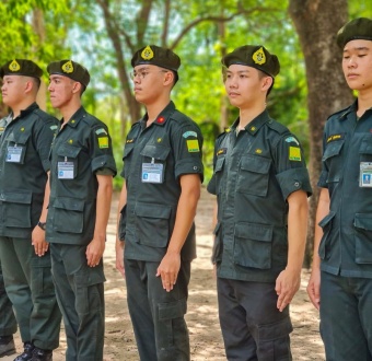 การฝึกนักศึกษาวิชาทหาร บังคับบัญชา และการฝึกทบทวนผู้กำกับนักศึกษาวิชาทหาร ประจำปีการศึกษา 2566