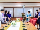 การพบปะของผู้บริหารการเจรจาเพื่อเปิดโอกาสทางการศึกษาต่างประเ ... Image 2