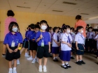 กิจกรรมหน้าเสาธง &quot;กิจกรรมต้อนรับน้องน้อยป.1 KUSMP29&quot; Image 2