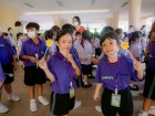 กิจกรรมหน้าเสาธง &quot;กิจกรรมต้อนรับน้องน้อยป.1 KUSMP29&quot; Image 5