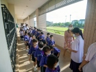 กิจกรรมหน้าเสาธง &quot;กิจกรรมต้อนรับน้องน้อยป.1 KUSMP29&quot; Image 25