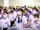 กิจกรรมหน้าเสาธง &quot;กิจกรรมต้อนรับน้องน้อยป.1 KUSMP29&quot; Image 30