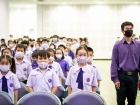 กิจกรรมหน้าเสาธง &quot;กิจกรรมต้อนรับน้องน้อยป.1 KUSMP29&quot; Image 31