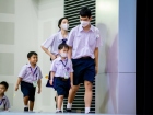 กิจกรรมหน้าเสาธง &quot;กิจกรรมต้อนรับน้องน้อยป.1 KUSMP29&quot; Image 74