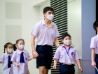 กิจกรรมหน้าเสาธง &quot;กิจกรรมต้อนรับน้องน้อยป.1 KUSMP29&quot; Image 77