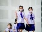 กิจกรรมหน้าเสาธง &quot;กิจกรรมต้อนรับน้องน้อยป.1 KUSMP29&quot; Image 82