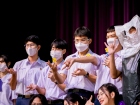 กิจกรรมหน้าเสาธง &quot;กิจกรรมต้อนรับน้องน้อยป.1 KUSMP29&quot; Image 221