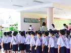 กิจกรรมหน้าเสาธง &quot;กิจกรรมต้อนรับน้องน้อยป.1 KUSMP29&quot; Image 16