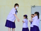 กิจกรรมหน้าเสาธง &quot;กิจกรรมต้อนรับน้องน้อยป.1 KUSMP29&quot; Image 22
