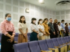 กิจกรรมหน้าเสาธง &quot;กิจกรรมต้อนรับน้องน้อยป.1 KUSMP29&quot; Image 46