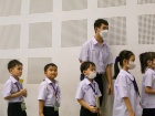 กิจกรรมหน้าเสาธง &quot;กิจกรรมต้อนรับน้องน้อยป.1 KUSMP29&quot; Image 96