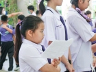 กิจกรรมทำบุญตักบาตรข้าวสารอาหารแห้ง ปีการศึกษา 2566 ครั้งที่ ... Image 36