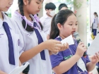 กิจกรรมทำบุญตักบาตรข้าวสารอาหารแห้ง ปีการศึกษา 2566 ครั้งที่ ... Image 37