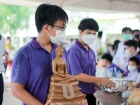 กิจกรรมทำบุญตักบาตรข้าวสารอาหารแห้ง ปีการศึกษา 2566 ครั้งที่ ... Image 139