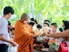 กิจกรรมทำบุญตักบาตรข้าวสารอาหารแห้ง ปีการศึกษา 2566 ครั้งที่ ... Image 147
