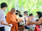 กิจกรรมทำบุญตักบาตรข้าวสารอาหารแห้ง ปีการศึกษา 2566 ครั้งที่ ... Image 148