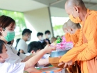 กิจกรรมทำบุญตักบาตรข้าวสารอาหารแห้ง ปีการศึกษา 2566 ครั้งที่ ... Image 151