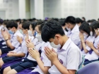 กิจกรรมทำบุญตักบาตรข้าวสารอาหารแห้ง ปีการศึกษา 2566 ครั้งที่ ... Image 245