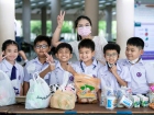 กิจกรรมทำบุญตักบาตรข้าวสารอาหารแห้ง ปีการศึกษา 2566 ครั้งที่ ... Image 16