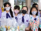 กิจกรรมทำบุญตักบาตรข้าวสารอาหารแห้ง ปีการศึกษา 2566 ครั้งที่ ... Image 45