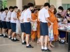 กิจกรรมทำบุญตักบาตรข้าวสารอาหารแห้ง ปีการศึกษา 2566 ครั้งที่ ... Image 70