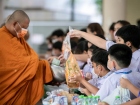 กิจกรรมทำบุญตักบาตรข้าวสารอาหารแห้ง ปีการศึกษา 2566 ครั้งที่ ... Image 73