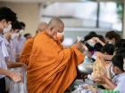 กิจกรรมทำบุญตักบาตรข้าวสารอาหารแห้ง ปีการศึกษา 2566 ครั้งที่ ... Image 74