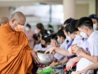 กิจกรรมทำบุญตักบาตรข้าวสารอาหารแห้ง ปีการศึกษา 2566 ครั้งที่ ... Image 79
