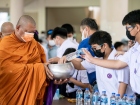 กิจกรรมทำบุญตักบาตรข้าวสารอาหารแห้ง ปีการศึกษา 2566 ครั้งที่ ... Image 84