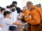 กิจกรรมทำบุญตักบาตรข้าวสารอาหารแห้ง ปีการศึกษา 2566 ครั้งที่ ... Image 87