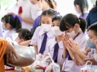 กิจกรรมทำบุญตักบาตรข้าวสารอาหารแห้ง ปีการศึกษา 2566 ครั้งที่ ... Image 111