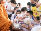 กิจกรรมทำบุญตักบาตรข้าวสารอาหารแห้ง ปีการศึกษา 2566 ครั้งที่ ... Image 112