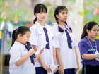 กิจกรรมทำบุญตักบาตรข้าวสารอาหารแห้ง ปีการศึกษา 2566 ครั้งที่ ... Image 114