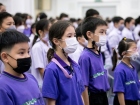 กิจกรรมทำบุญตักบาตรข้าวสารอาหารแห้ง ปีการศึกษา 2566 ครั้งที่ ... Image 160