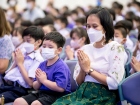 กิจกรรมทำบุญตักบาตรข้าวสารอาหารแห้ง ปีการศึกษา 2566 ครั้งที่ ... Image 179