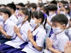 กิจกรรมทำบุญตักบาตรข้าวสารอาหารแห้ง ปีการศึกษา 2566 ครั้งที่ ... Image 191