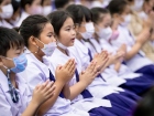 กิจกรรมทำบุญตักบาตรข้าวสารอาหารแห้ง ปีการศึกษา 2566 ครั้งที่ ... Image 194