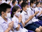 กิจกรรมทำบุญตักบาตรข้าวสารอาหารแห้ง ปีการศึกษา 2566 ครั้งที่ ... Image 197