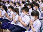 กิจกรรมทำบุญตักบาตรข้าวสารอาหารแห้ง ปีการศึกษา 2566 ครั้งที่ ... Image 201