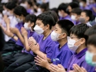 กิจกรรมทำบุญตักบาตรข้าวสารอาหารแห้ง ปีการศึกษา 2566 ครั้งที่ ... Image 281