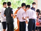 พิธีทำบุญตักบาตร ครั้งที่ 4 ปีการศึกษา 2566 และกิจกรรมต้อนรั ... Image 80