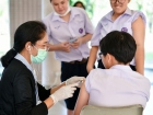 โครงการฉีดวัคซีนป้องกันมะเร็งปากมดลูก (HPV) เข็มที่ 1 ของนัก ... Image 114