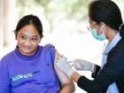โครงการฉีดวัคซีนป้องกันมะเร็งปากมดลูก (HPV) เข็มที่ 1 ของนัก ... Image 138