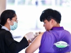 โครงการฉีดวัคซีนป้องกันมะเร็งปากมดลูก (HPV) เข็มที่ 1 ของนัก ... Image 139