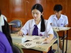 กิจกรรม “การเขียนพู่กันญี่ปุ่น (Shodo)” สำหรับนักเรียนระดับช ... Image 49