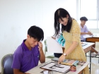กิจกรรม “การเขียนพู่กันญี่ปุ่น (Shodo)” สำหรับนักเรียนระดับช ... Image 50