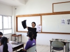 กิจกรรม “การเขียนพู่กันญี่ปุ่น (Shodo)” สำหรับนักเรียนระดับช ... Image 77