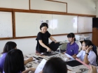 กิจกรรม “การเขียนพู่กันญี่ปุ่น (Shodo)” สำหรับนักเรียนระดับช ... Image 78
