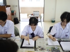 กิจกรรม “การเขียนพู่กันญี่ปุ่น (Shodo)” สำหรับนักเรียนระดับช ... Image 85