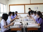 กิจกรรม “การเขียนพู่กันญี่ปุ่น (Shodo)” สำหรับนักเรียนระดับช ... Image 111